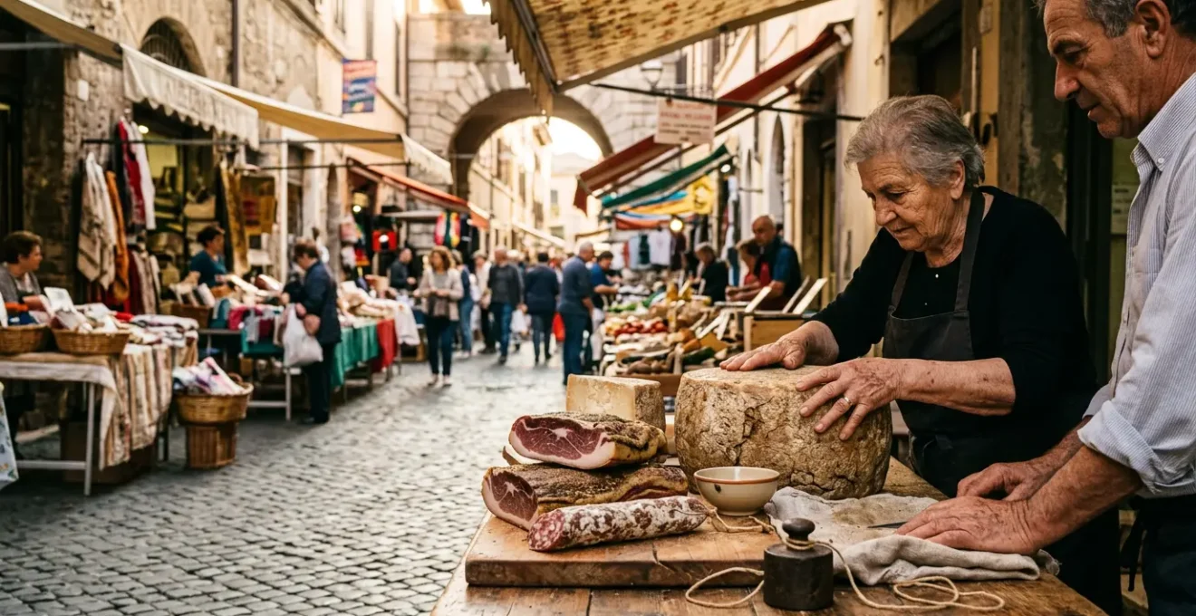 Controllo qualità dei prodotti certificati DOP e IGP italiani in un mercato tradizionale